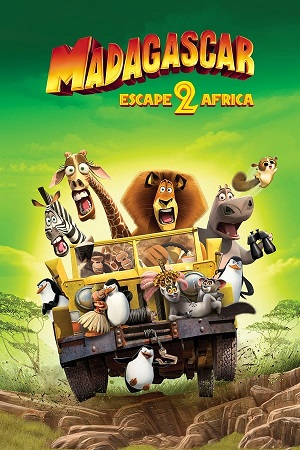 Download Madagascar Part 2: Escape 2 Africa (2008) BluRay [Hindi + Tamil + Telugu + English] ESub 480p 720p 1080p