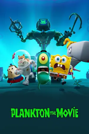 Download Plankton The Movie (2025) WebRip [Hindi + Tamil + Telugu + English] ESub 480p 720p